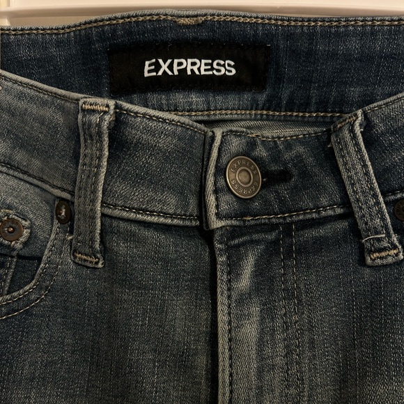 Express Men's Dark Wash Denim Jeans - Picture 1 of 5